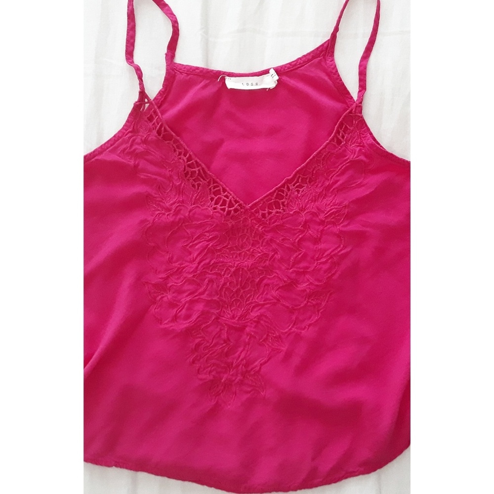 💕 Lush | Embroidered Cropped Tank